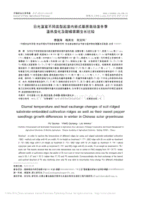 日光溫室不同類型起壟內(nèi)嵌式基質(zhì)栽培壟冬季溫?zé)嶙兓疤鸾访缙谏L(zhǎng)比較