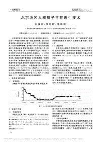 北京地區(qū)大棚茄子平茬再生技術(shù)