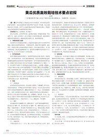 黃瓜優(yōu)質(zhì)高效栽培技術(shù)要點(diǎn)初探.pdf