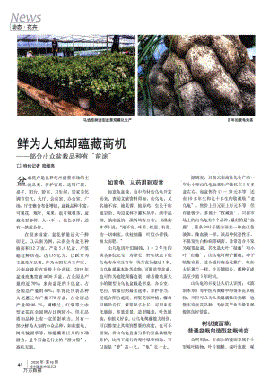 鮮為人知卻蘊藏商機部分小眾盆栽品種有“前途”.pdf