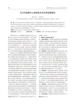 無為市藍莓無土栽培技術(shù)及應用前景探析.pdf