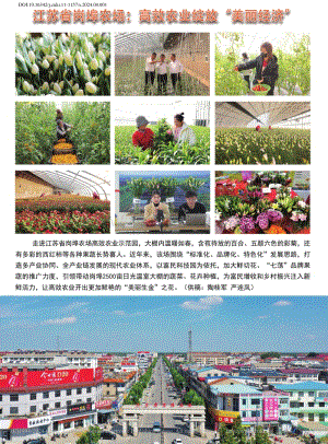 江蘇省崗埠農(nóng)場(chǎng)_高效農(nóng)業(yè)綻放“美麗經(jīng)濟(jì)”_陶桂軍_.pdf